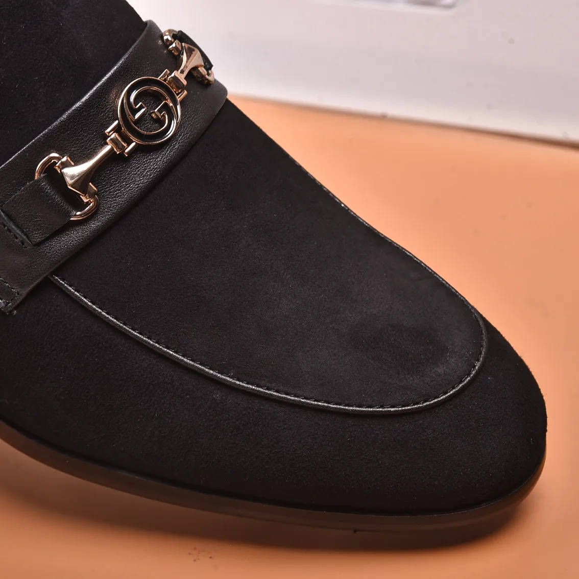 Men's shoes💰540📛📛Original (water-dyed cowhide) Gucci GUCCI official website formal shoes🌀 Italian🇮🇹imported cowhide➕top imported water-dyed cowhide lining💋Finely handmade original bottom, the real thing looks better when photographed in person Standard size 38-44